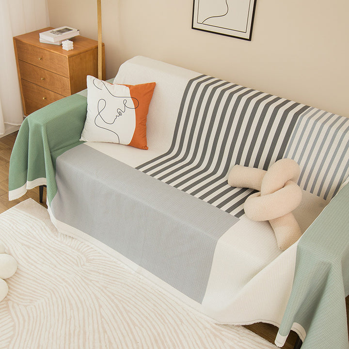 Premium Textured Sofa Throw Cover