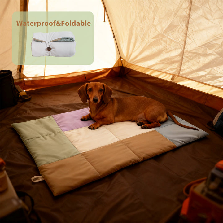 Portable Quilted dog Sleeping Mat