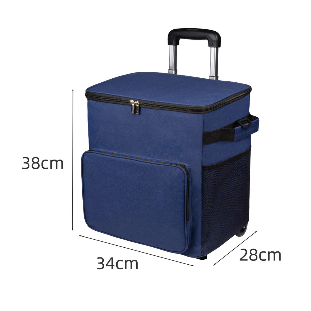 Women's multifunctional cooler bag with wheels Bowlift