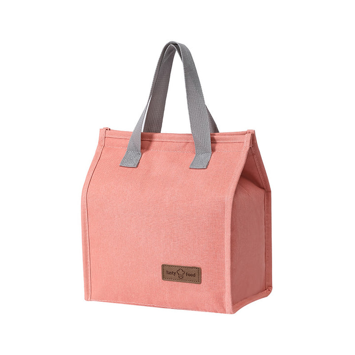 Insulated Lunch Tote with Side Pocket Bowlift