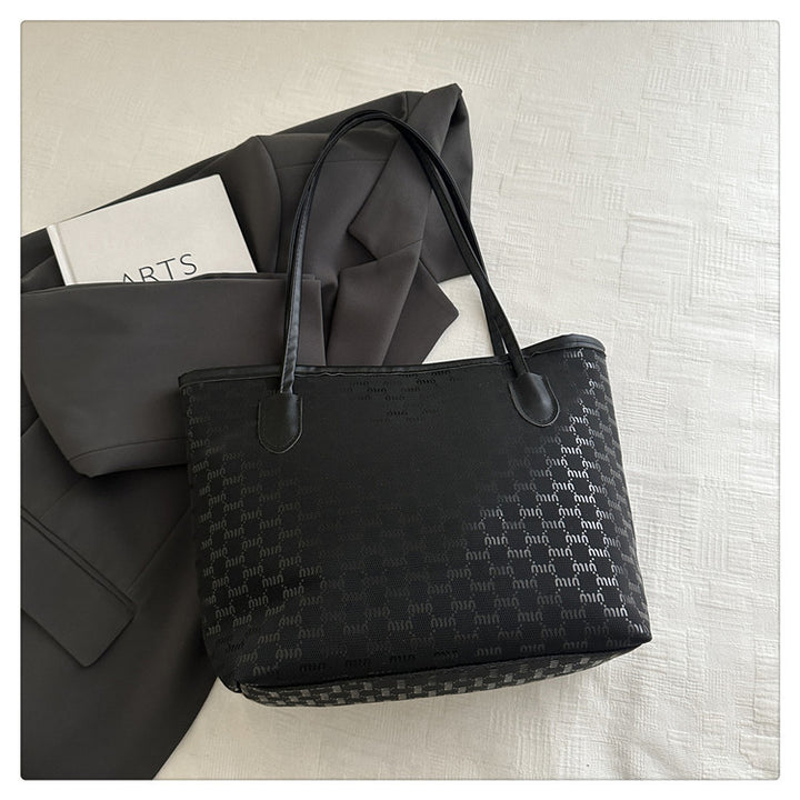 Elegant Textured Tote Bag Bowlift