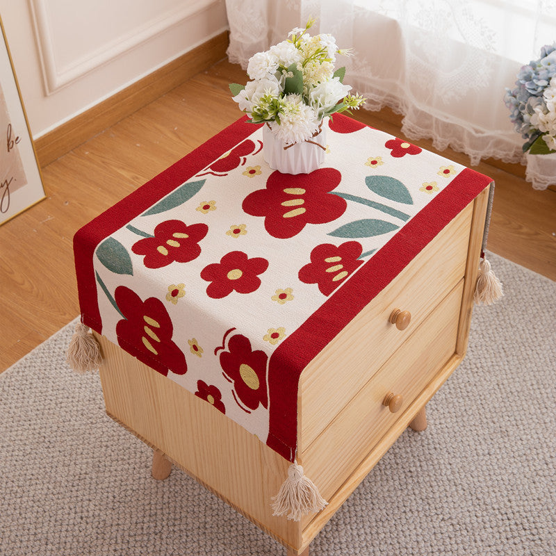 Artisan Floral Table Runner