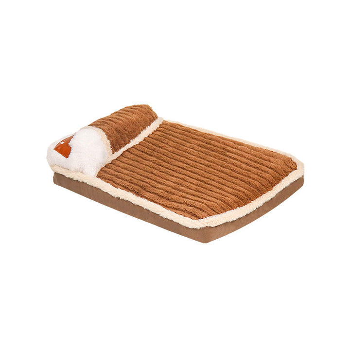 Plush Orthopedic  Mat   Dog Bed