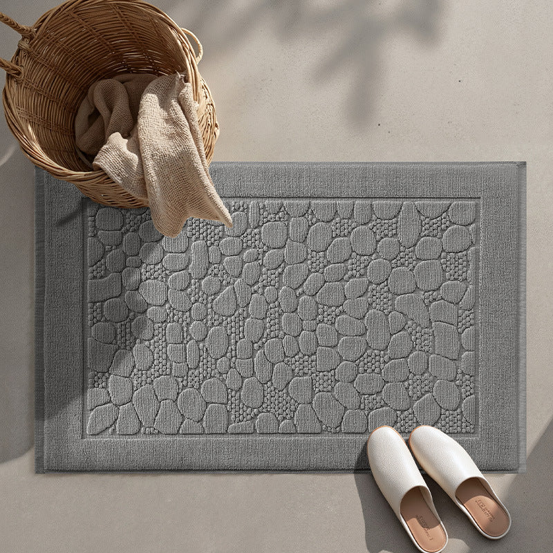 Unisex Soft Plush Bath Mat Bowlift