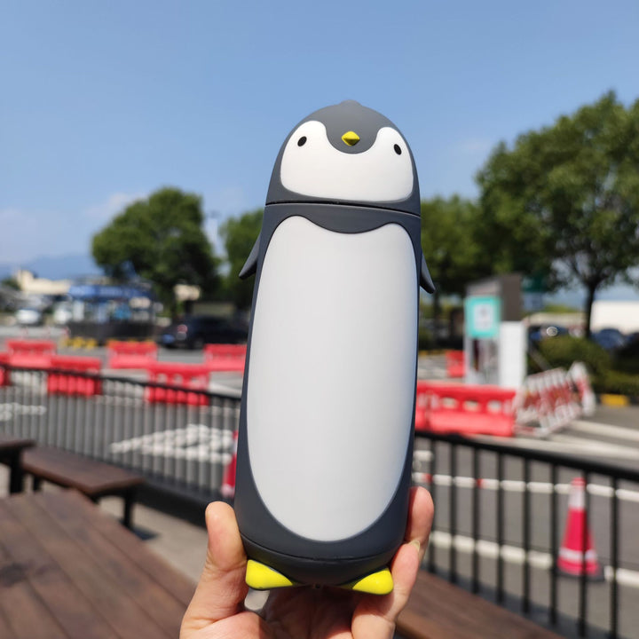 Ladies insulated drinking bottle in penguin design Bowlift