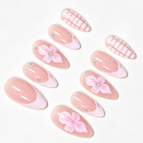 Elegant Decorative Acrylic Nail Art Tips Bowlift