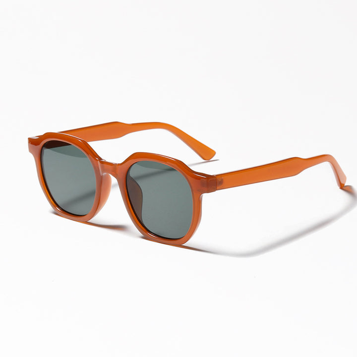 Women's stylish sunglasses with clear frame and polarized lenses Bowlift