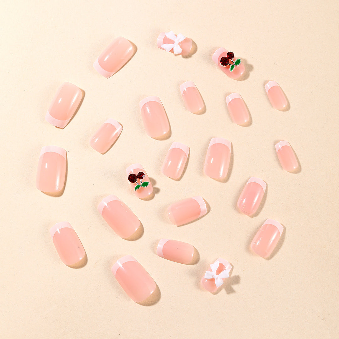 Creative French Tip Nail Art Bowlift