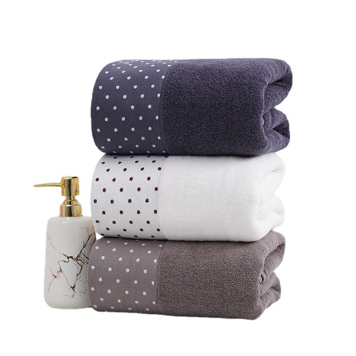 High-Quality Bath Towel with Elegant Border Bowlift