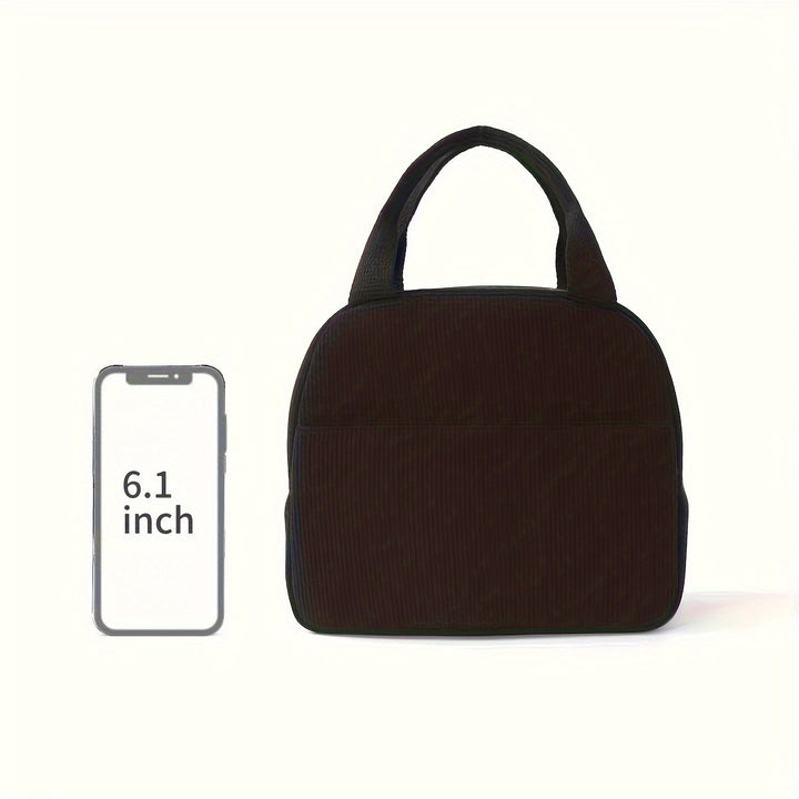 Cosmetic storage bag with structured surface Bowlift