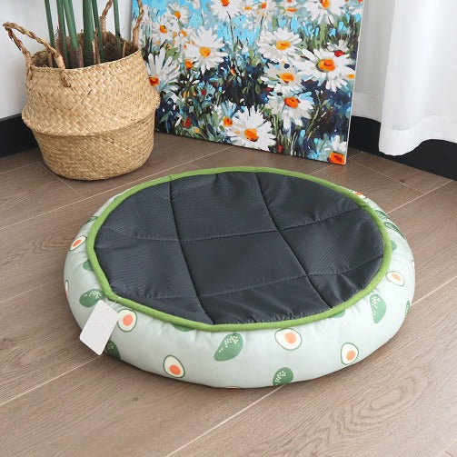 Avocado-Themed Cat Bed