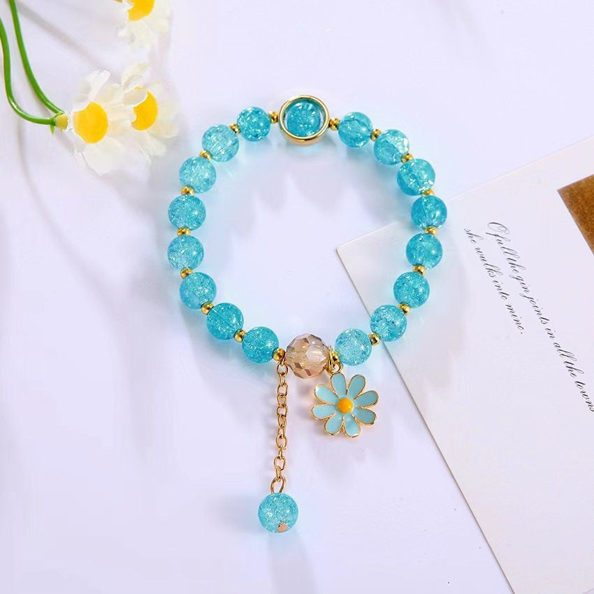 Elegant bracelet with flower pendant Bowlift