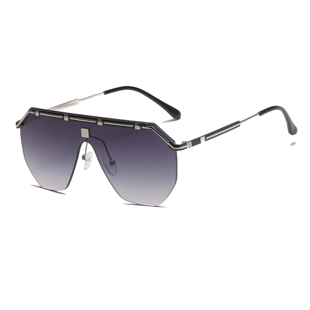 Women geometric oversized sunglasses Bowlift