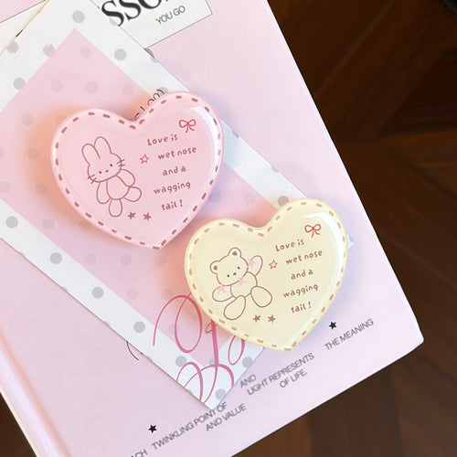 Heart-shaped ceramic Bowlift