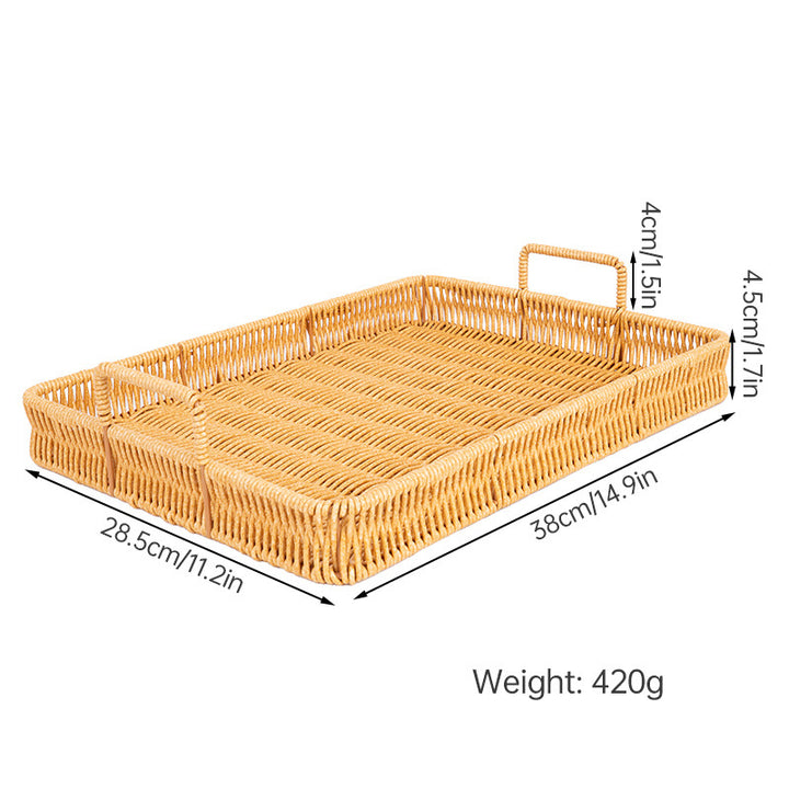Handwoven Serving Tray Bowlift