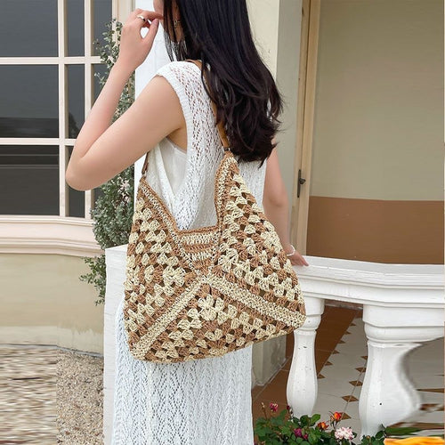 Hand-knotted tote bag Bowlift