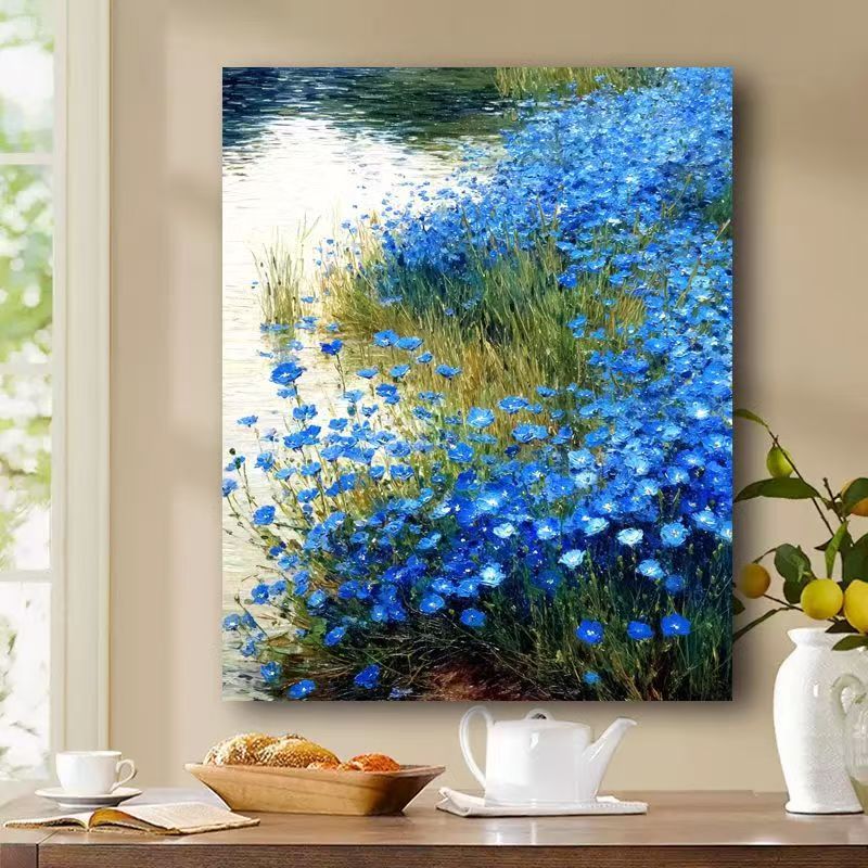 Floral Canvas Art Bowlift