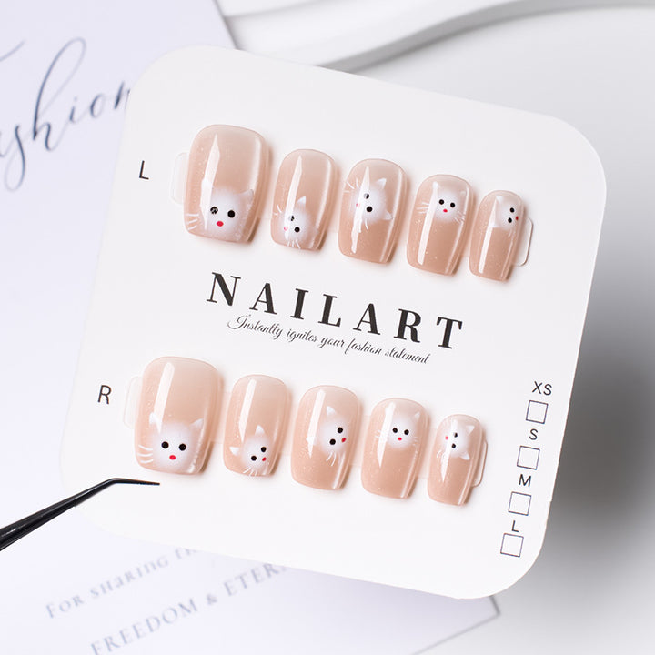 Character-Theme Press-On Nail Set Bowlift