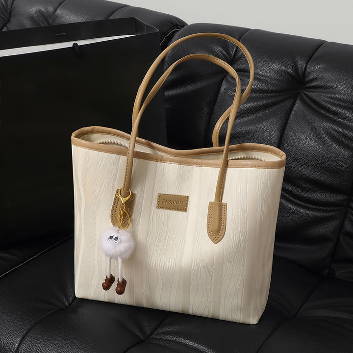Textured Large Tote Bag Bowlift