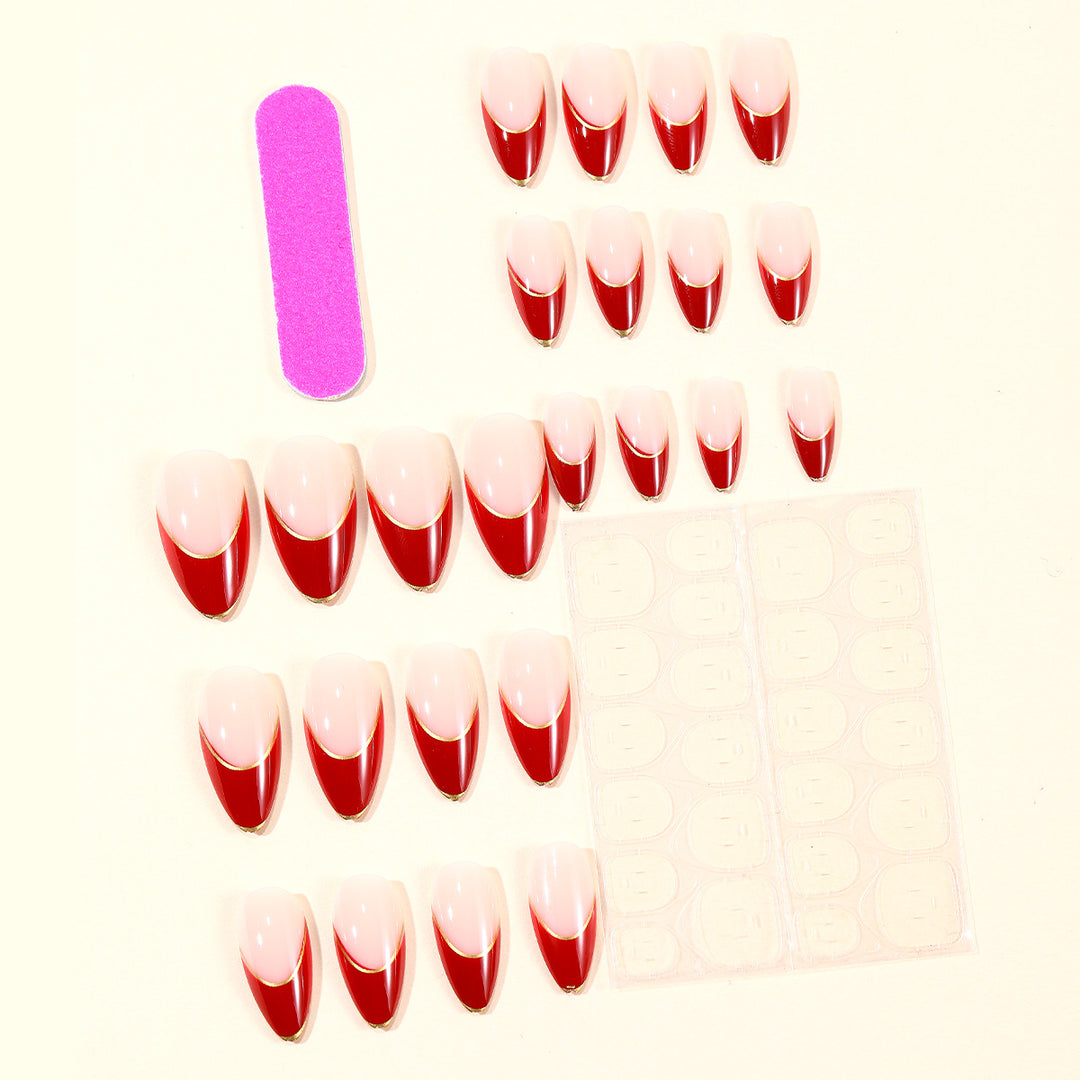 Elegant Stiletto Nail Enhancements Bowlift