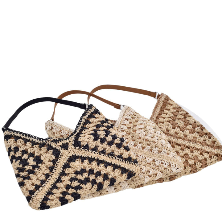 Hobo Bag in Modern Macrame Style Bowlift