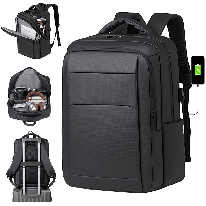 Stylish laptop backpack with abrasion-resistant fabric and efficient organization system Bowlift