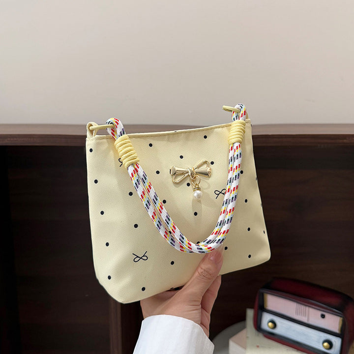 WoElegant Bow-Embellished Mini Crossbody Bag Bowlift