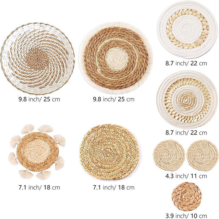Round Tablecloth Made of Natural Materials Bowlift