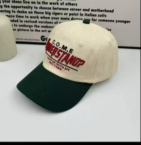Women's Playful Embroidered Statement Cap Bowlift