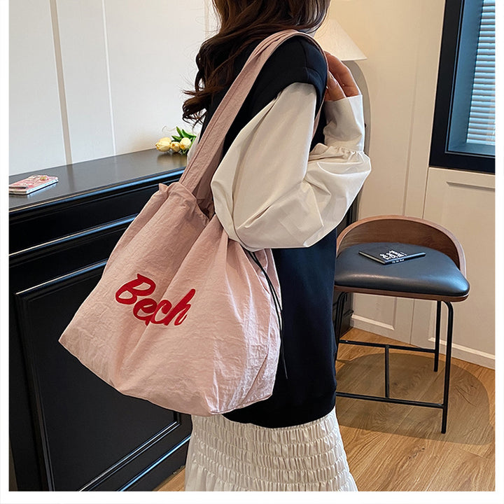 Spacious Canvas Tote Bag Bowlift