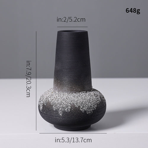 Textured Ceramic Centerpiece