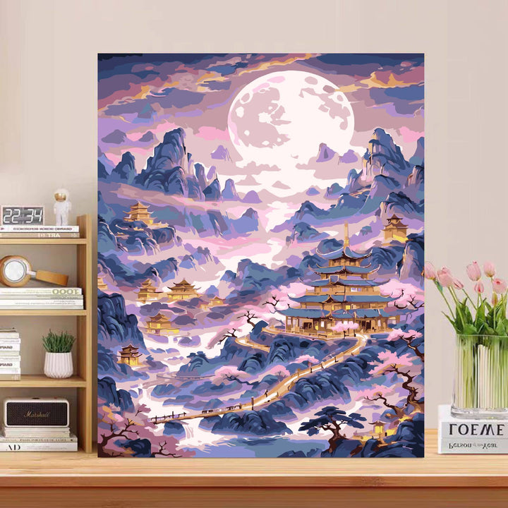 Majestic Landscape Canvas Art Print Bowlift