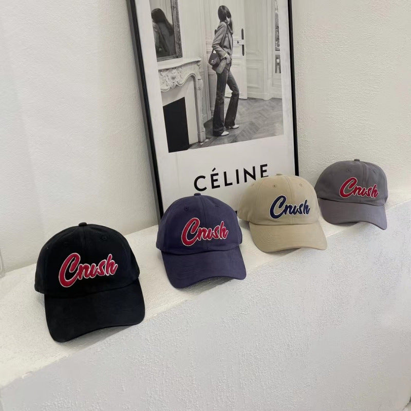Women's Embroidered Casual Baseball Cap Bowlift