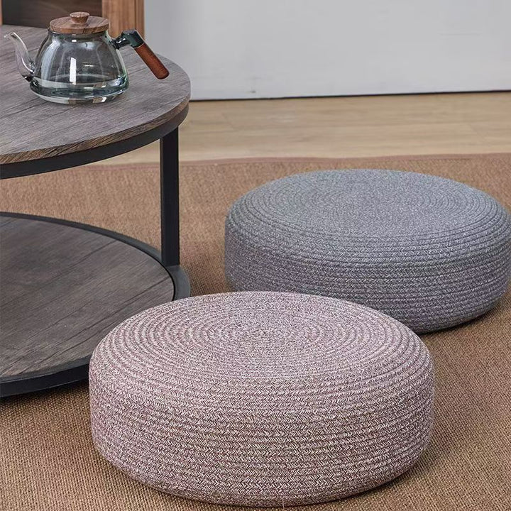 Handcrafted seat pouf Bowlift