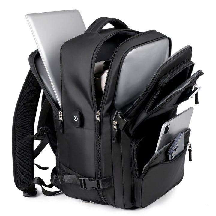 Spacious Multi-Compartment Travel Backpack Bowlift
