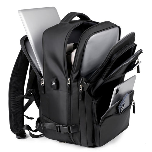 Spacious Multi-Compartment Travel Backpack Bowlift