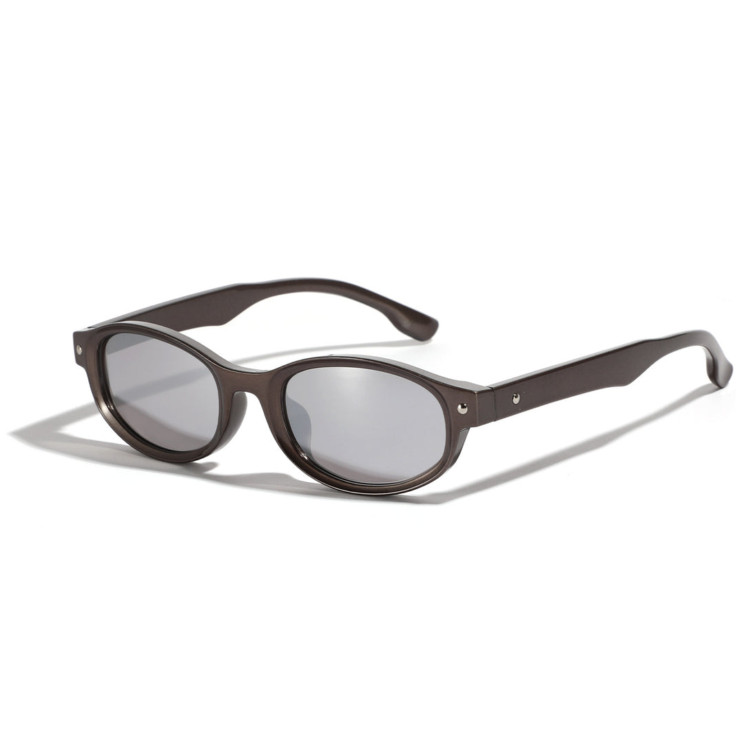 Women’s fashionable sunglasses with curved design and UV protection Bowlift