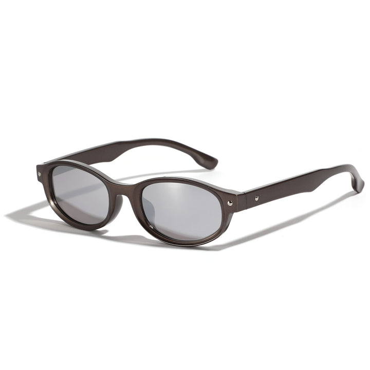 Women’s fashionable sunglasses with curved design and UV protection Bowlift