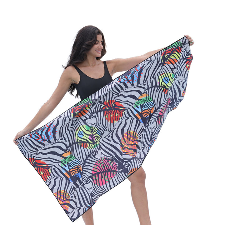 Car seat cover with colorful animal print Bowlift