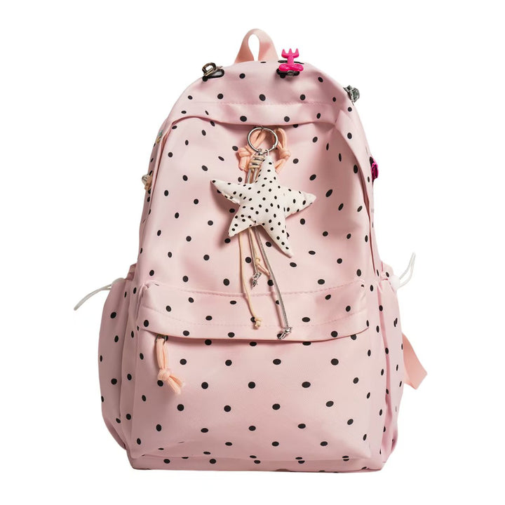 Playful Polka Dot Backpack Bowlift