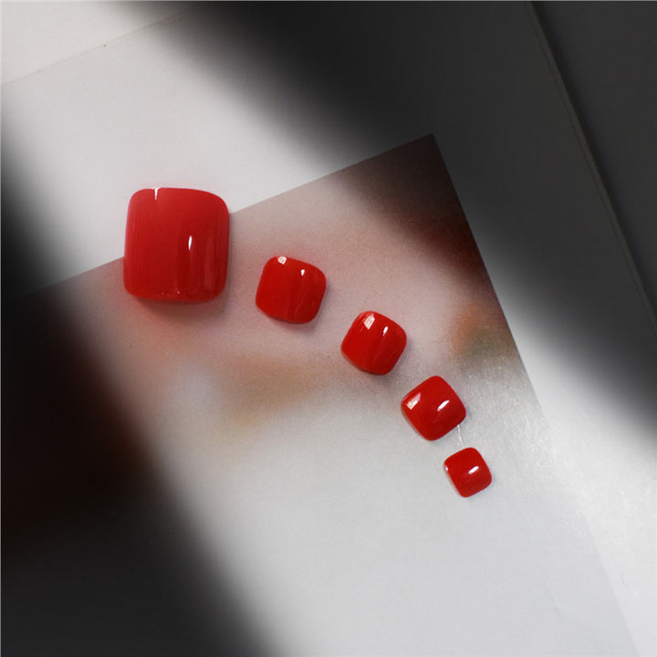 Glossy Nail Art Press-On Set Bowlift