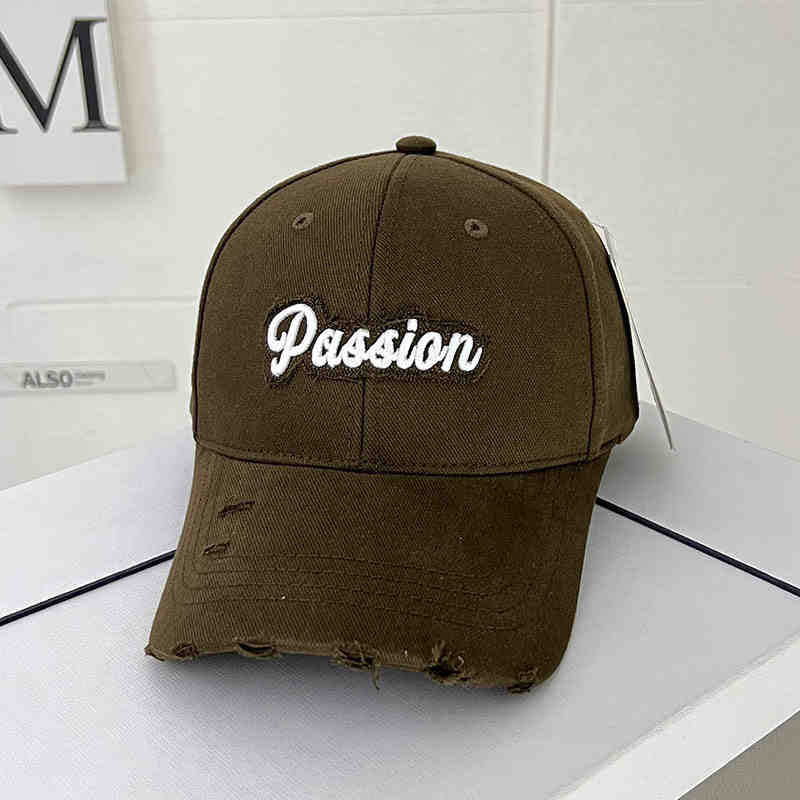 Women's Distressed Casual Cap Bowlift