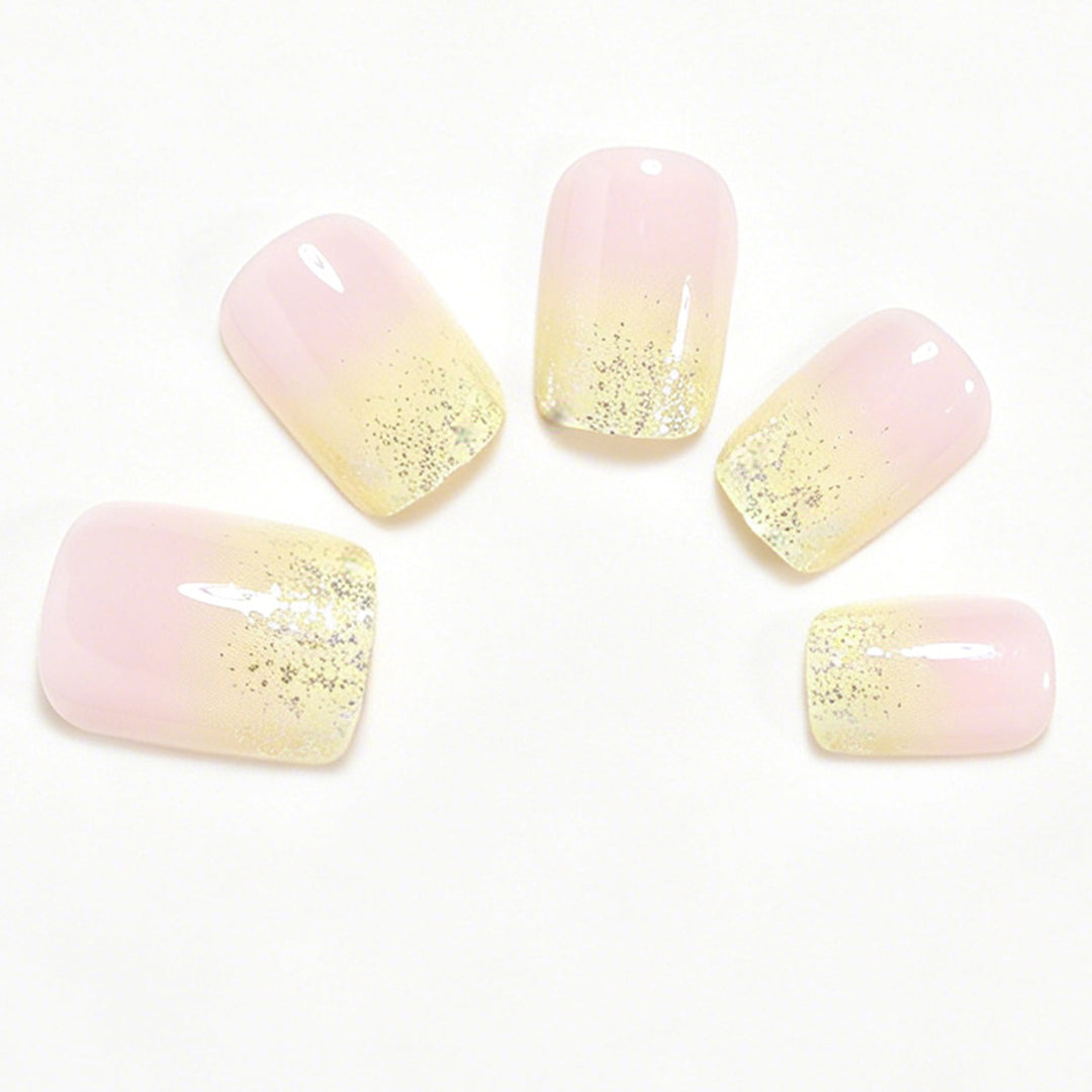 Elegant Ombre Press-On Nail Set Bowlift