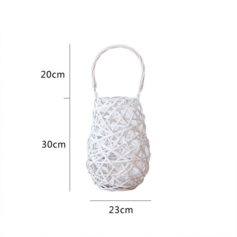 Decorative Basket Lamp Bowlift
