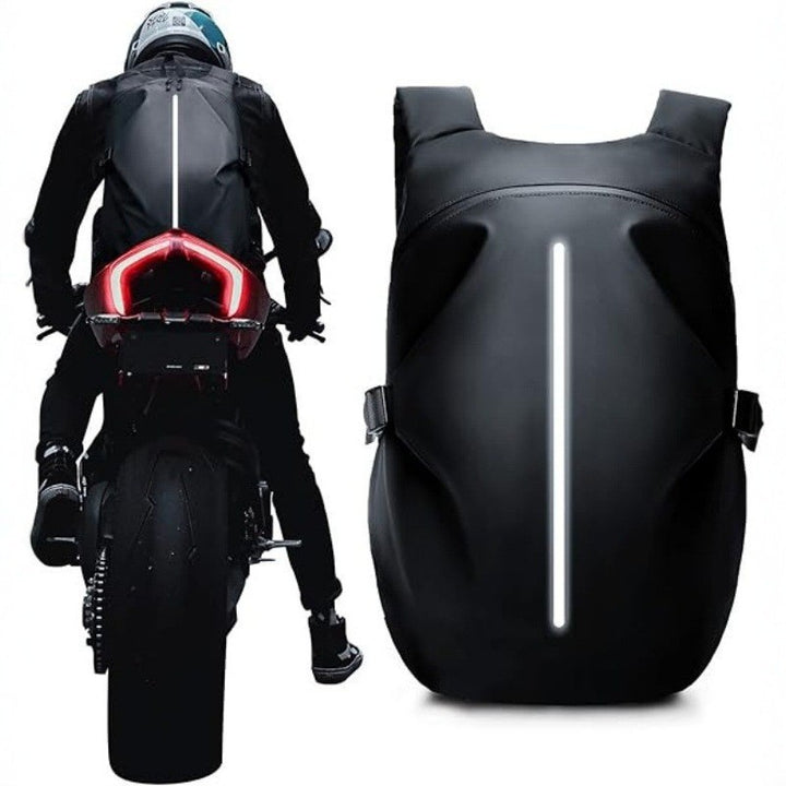 Multifunctional Motorcycle Backpack with Integrated Helmet Bag Bowlift