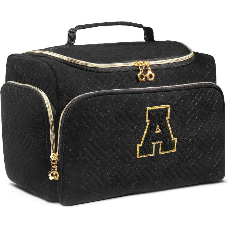 Cosmetic Organizer Bag with Multi-functional Interior Layout Bowlift