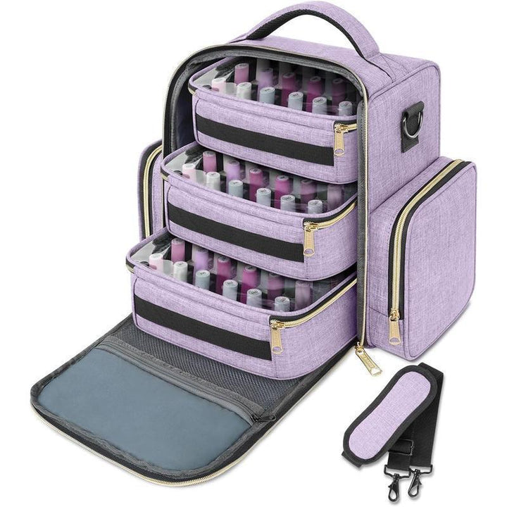 Practical cosmetic bag with multiple compartments Bowlift