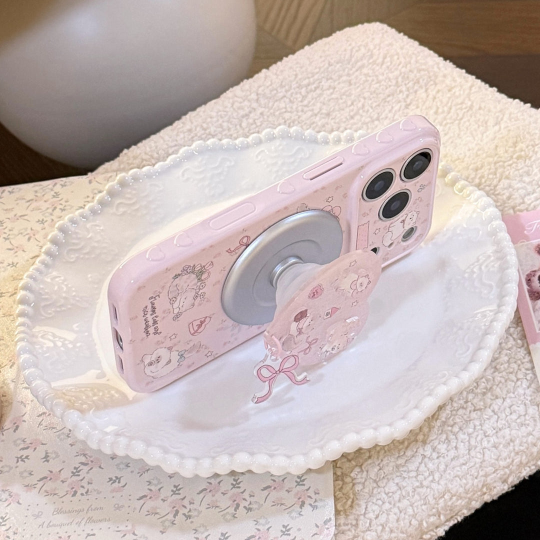 Heart-shaped Smartphone Holder Bowlift