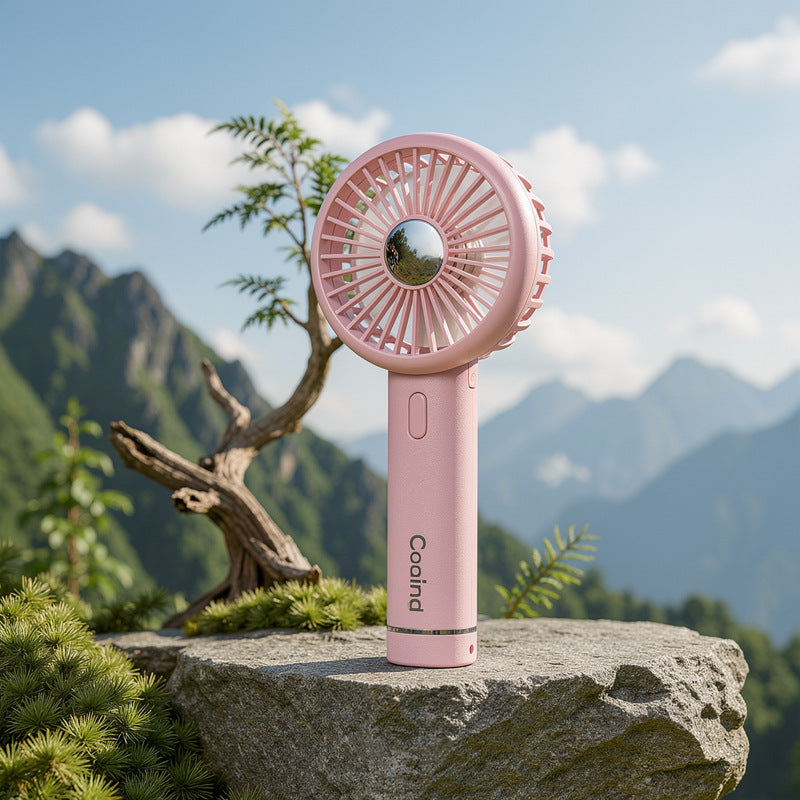 Portable Leaf-Shaped Mini Fan Bowlift