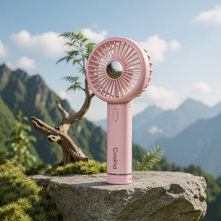 Portable Leaf-Shaped Mini Fan Bowlift